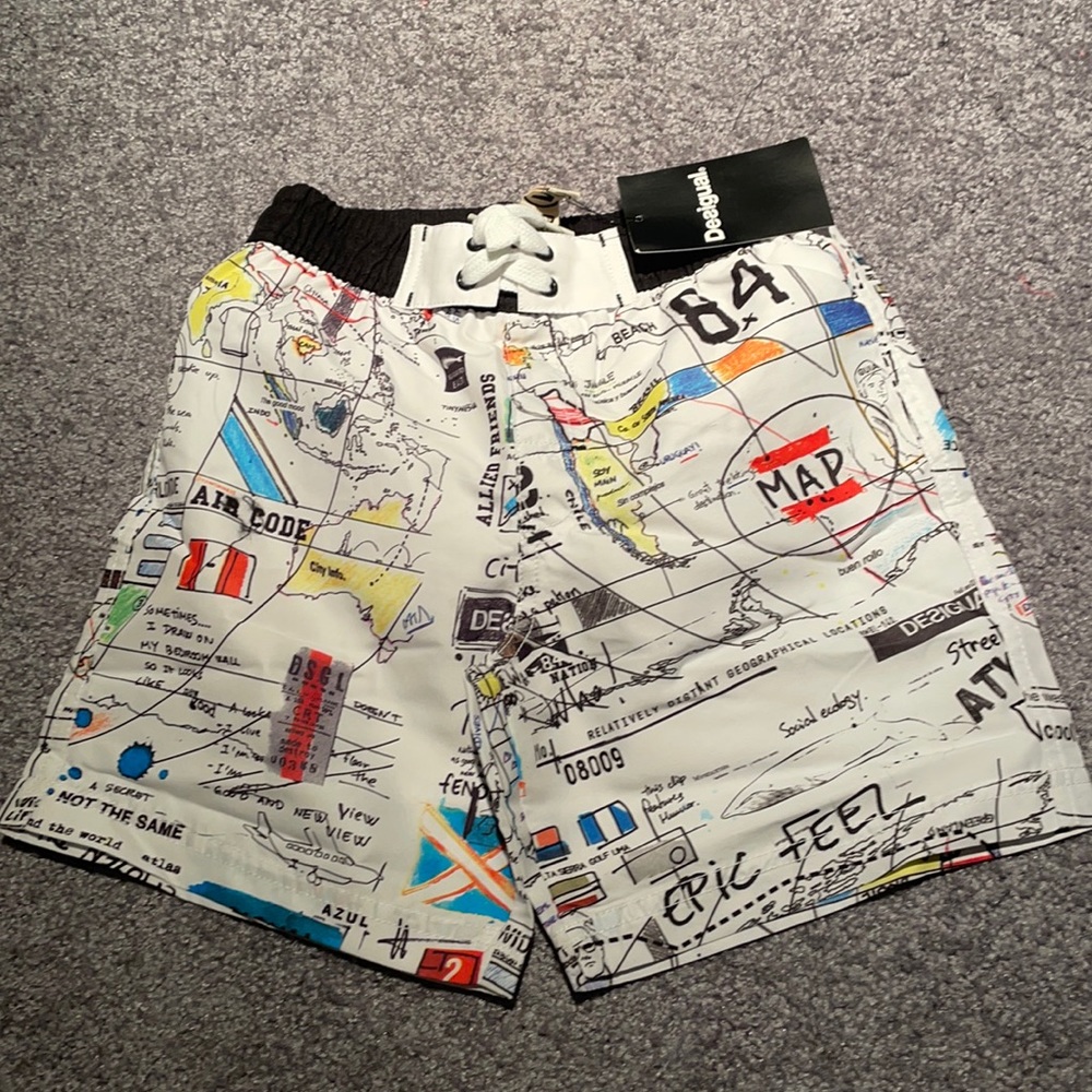 New Desigual Boys Swim Trunks
